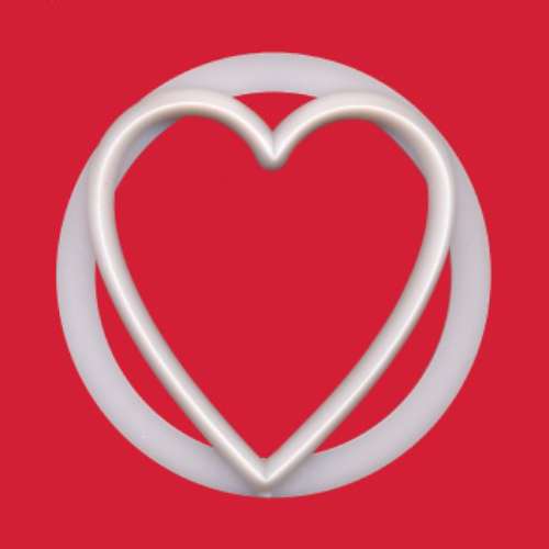 FMM Heart Cutter - Large - Click Image to Close